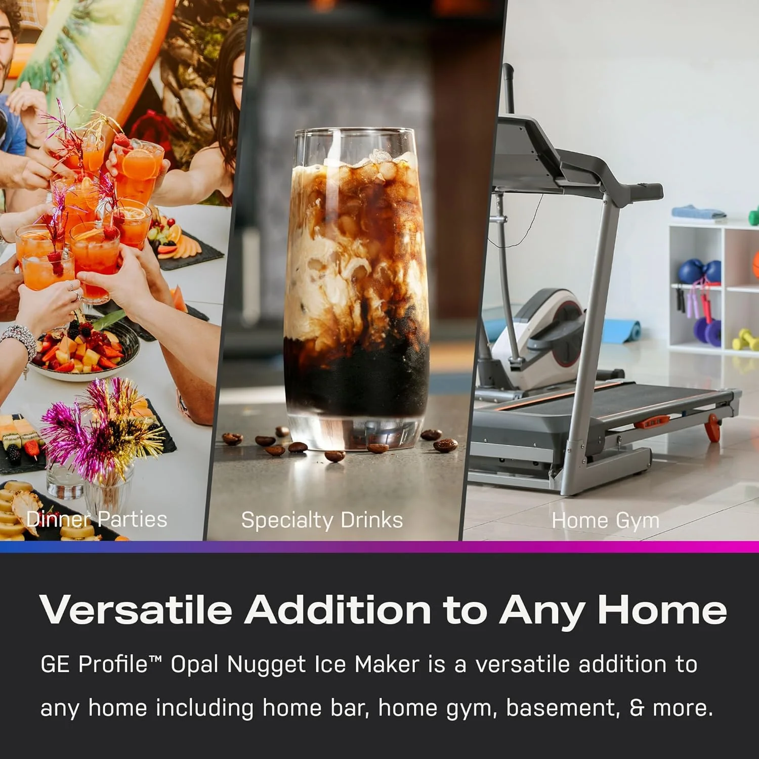 2.0 with 0.75 Gallon Tank, Chewable Crunchable Countertop Nugget Ice Maker, Scoop included, 38 lbs in 24 hours, Pellet Ice Machine with WiFi & Smart Connected, Stainless Steel