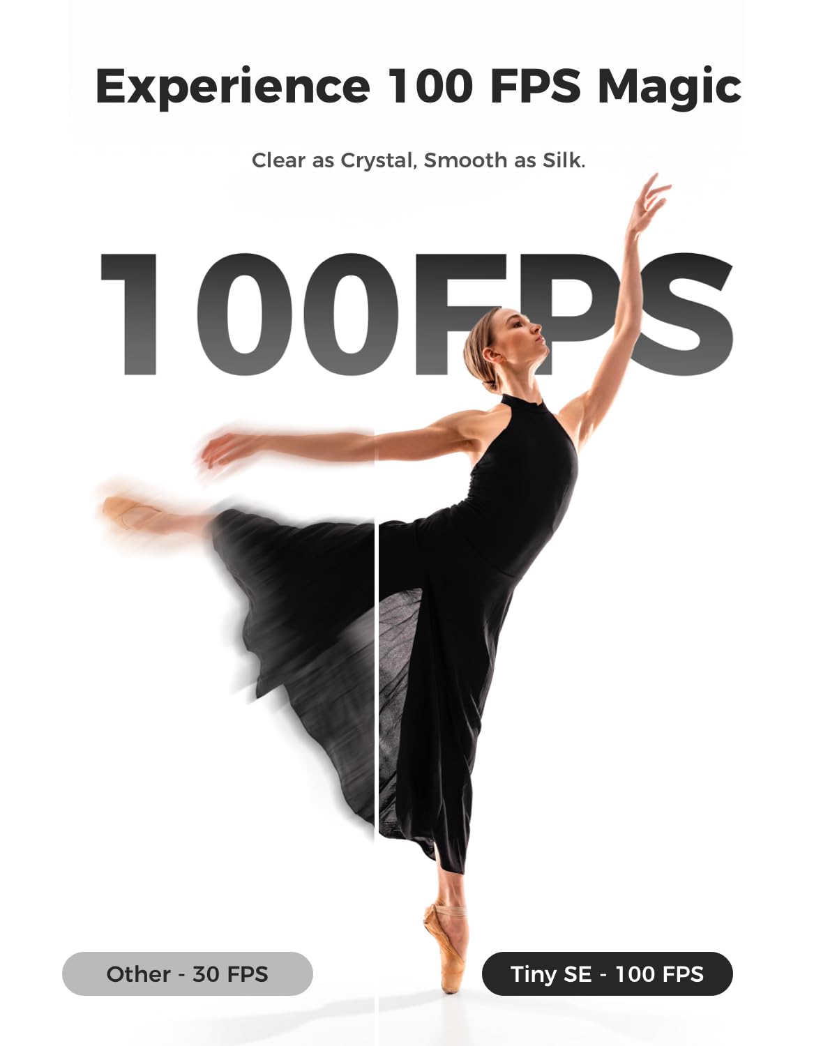 OBSBOT Tiny SE 1080P 100FPS Webcam for PC with 1/2.8