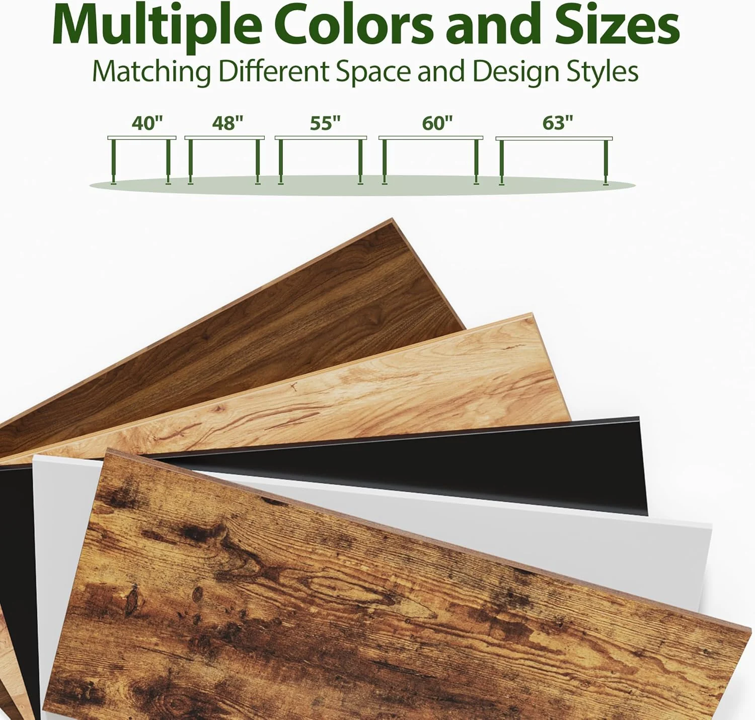 Electric Standing Desk 48 x 24 Inches Height Adjustable Desk