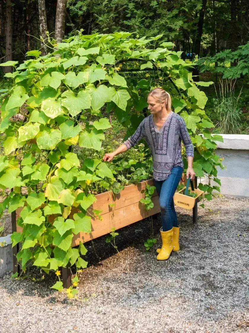 🎍Heavy Duty Standing Garden Planters for Outdoor❤️(2' x 8' )