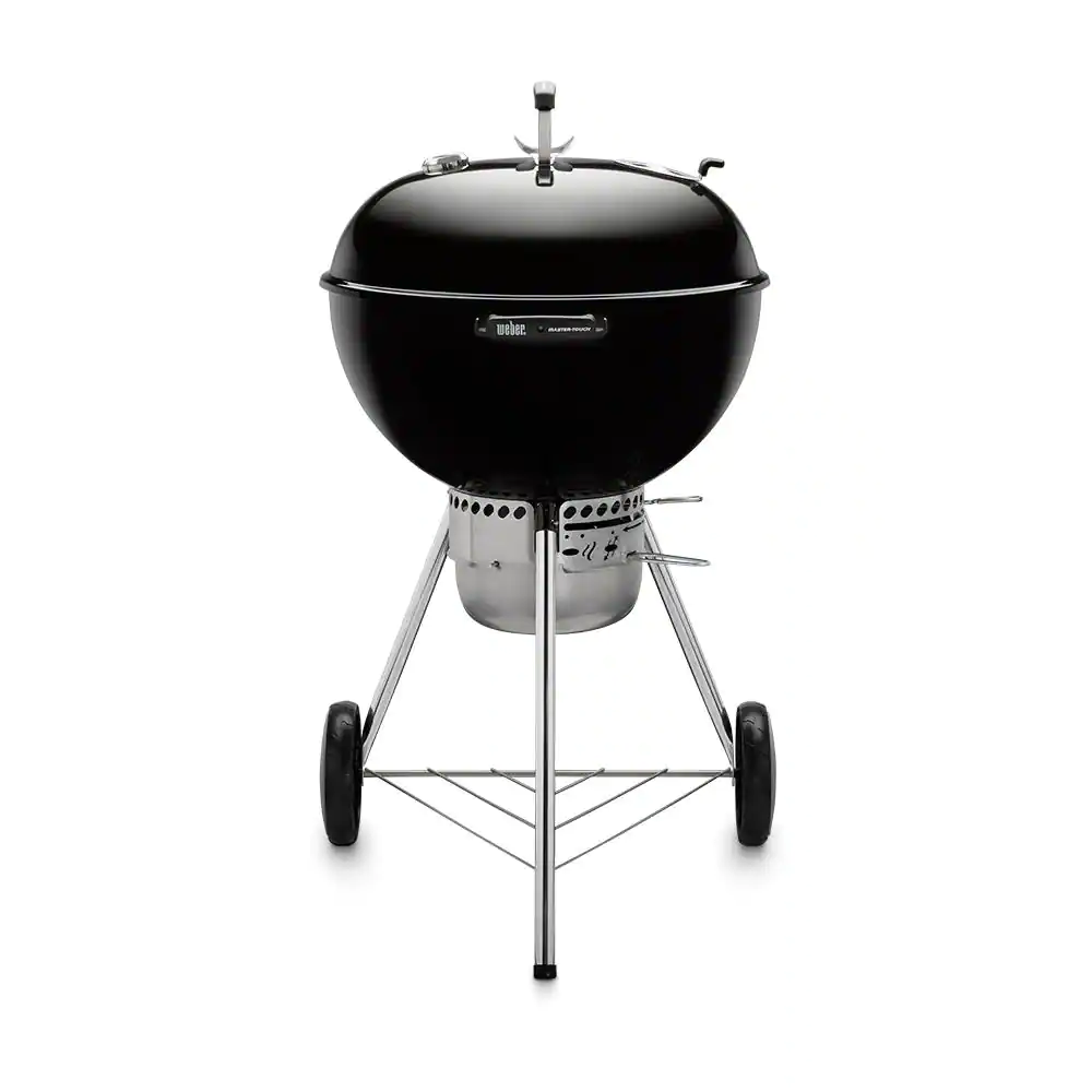14501001 22 in.  Charcoal Grill in Black with Built-In Thermometer