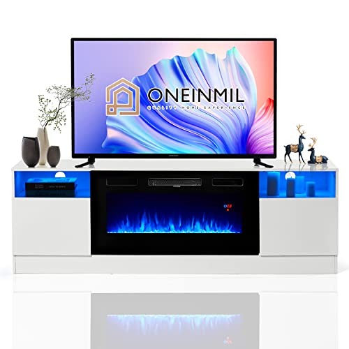 2025 Oneinmil Fireplace TV Stand with 36