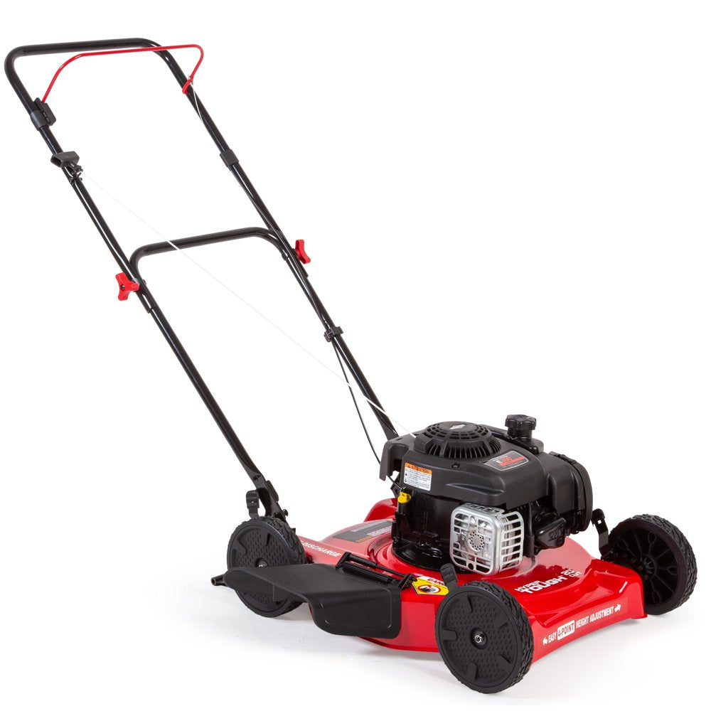 2025 20-Inch 125Cc Gas Push Mower with Briggs & Stratton Engine
