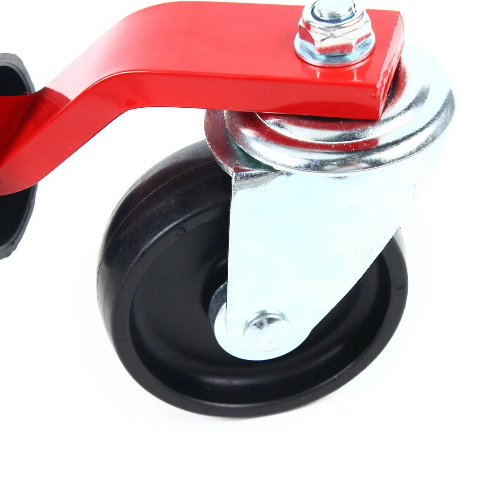 1500lb HYDRAULIC Positioning Car Wheel Dolly Jack Lift Auto Vehicle Moving Hoist