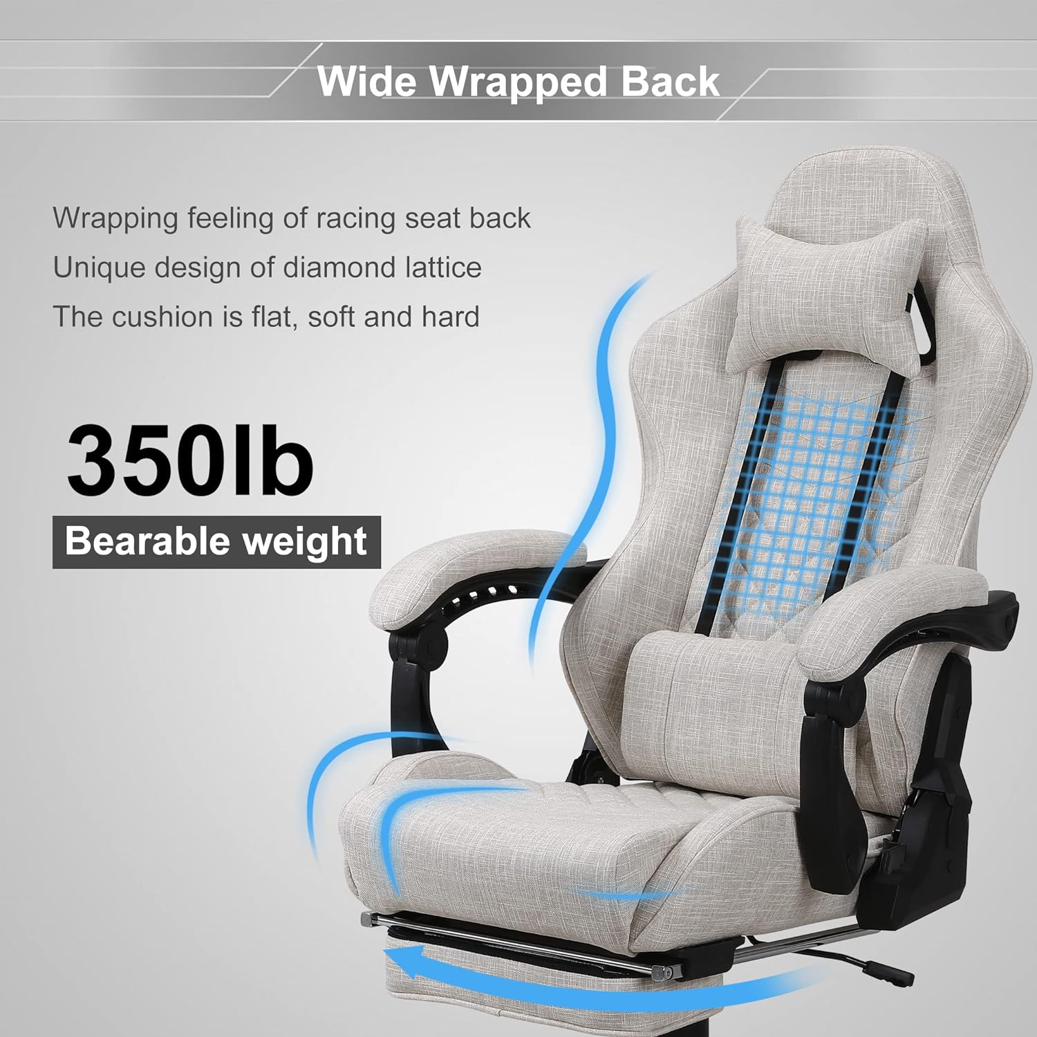 2025 Classic PU Leather Large and Tall Ergonomic Computer Chair