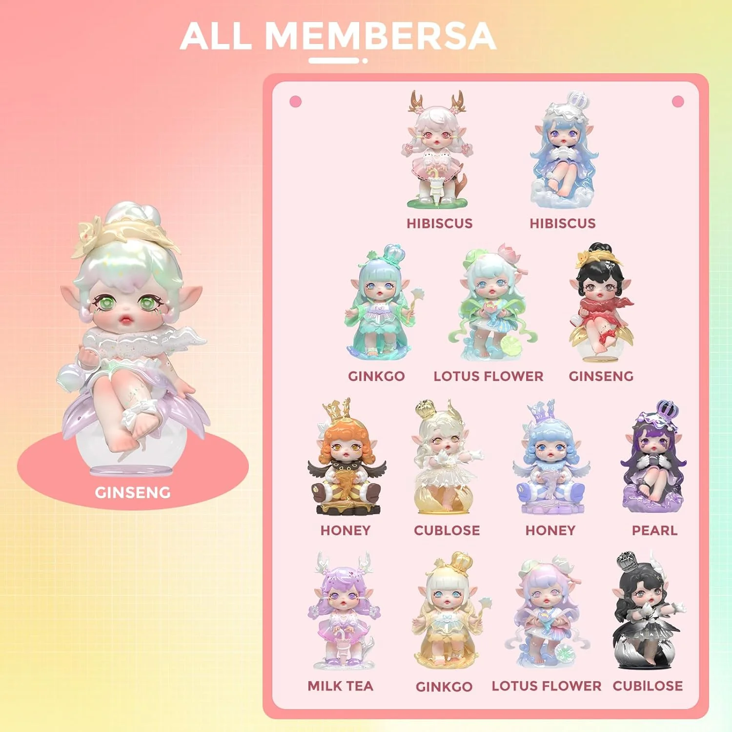 2025 12-Pack Blind Box, Fashion Trendsetters Series Cute Blind Box Action Figures Popular Collectible Toys Birthday Halloween Christmas Gifts