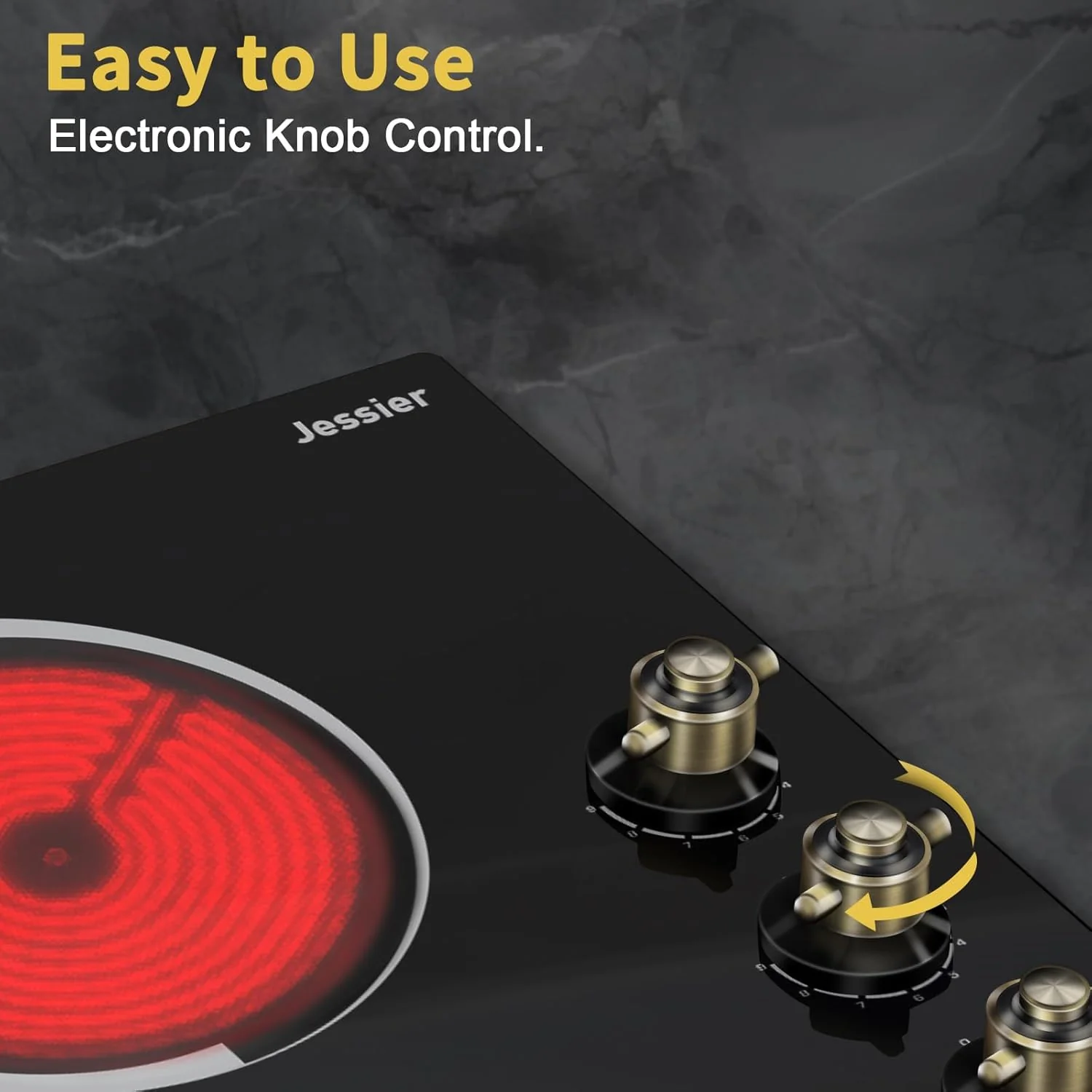 Electric Cooktop 30 Inch - 5 Burners Built-in Ceramic Cooktop, 30