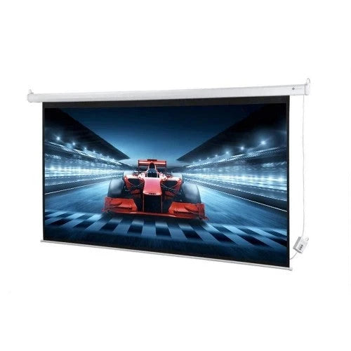 Homegear 100 HD Motorized 16:9 Projector Screen W/Remote Control