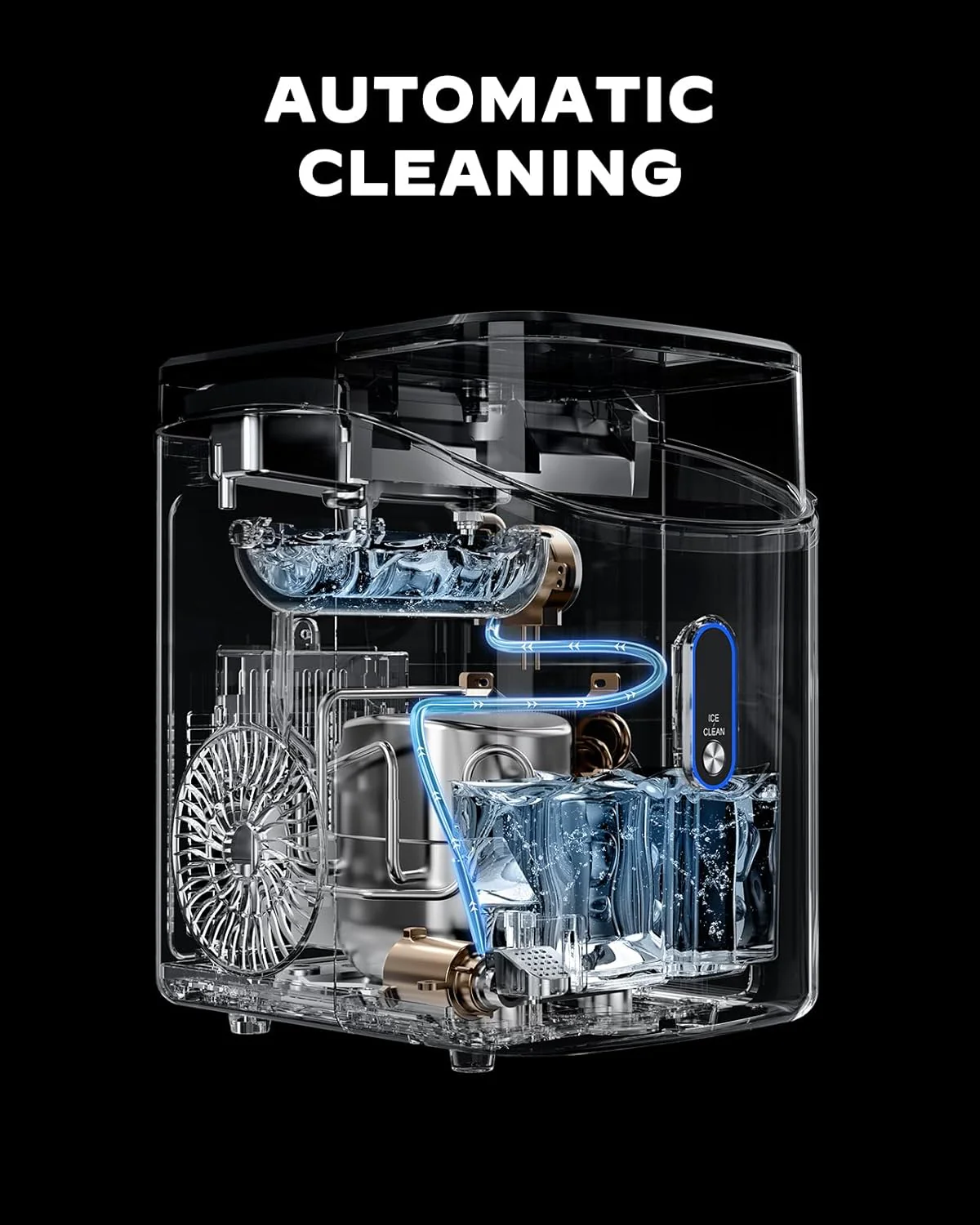 Ice Maker Countertop Silonn Chewable Pellet Ice Machine