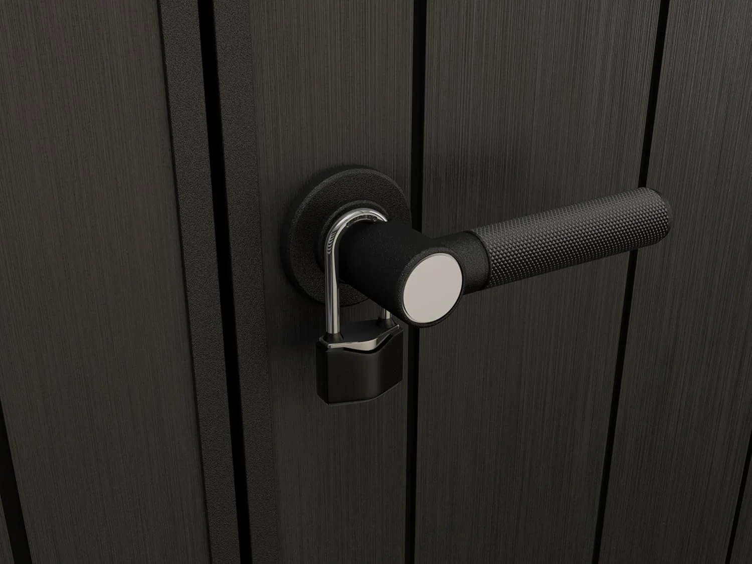 11x7 Modern Resin Outdoor Storage Shed Kit-Perfect to Store Patio Furniture, Garden Tools Bike Accessories, Beach Chairs and Lawn Mower, Grey & Black