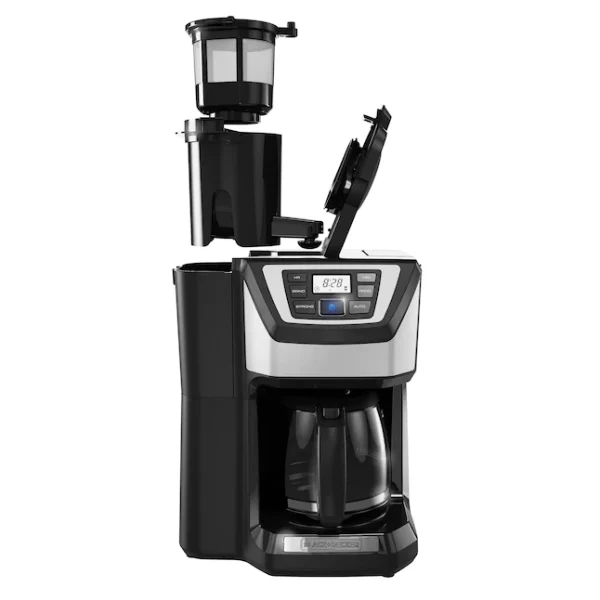 12-Cup Black/Stainless Residential Drip Coffee Maker