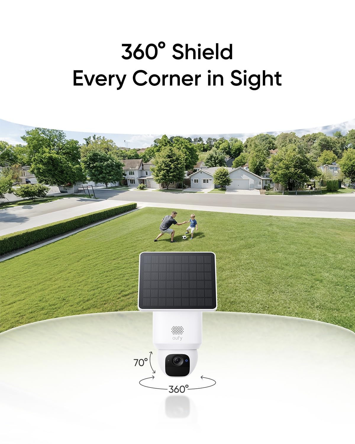 eufy 2K Security SoloCam E30, Security Cameras Wireless Outdoor