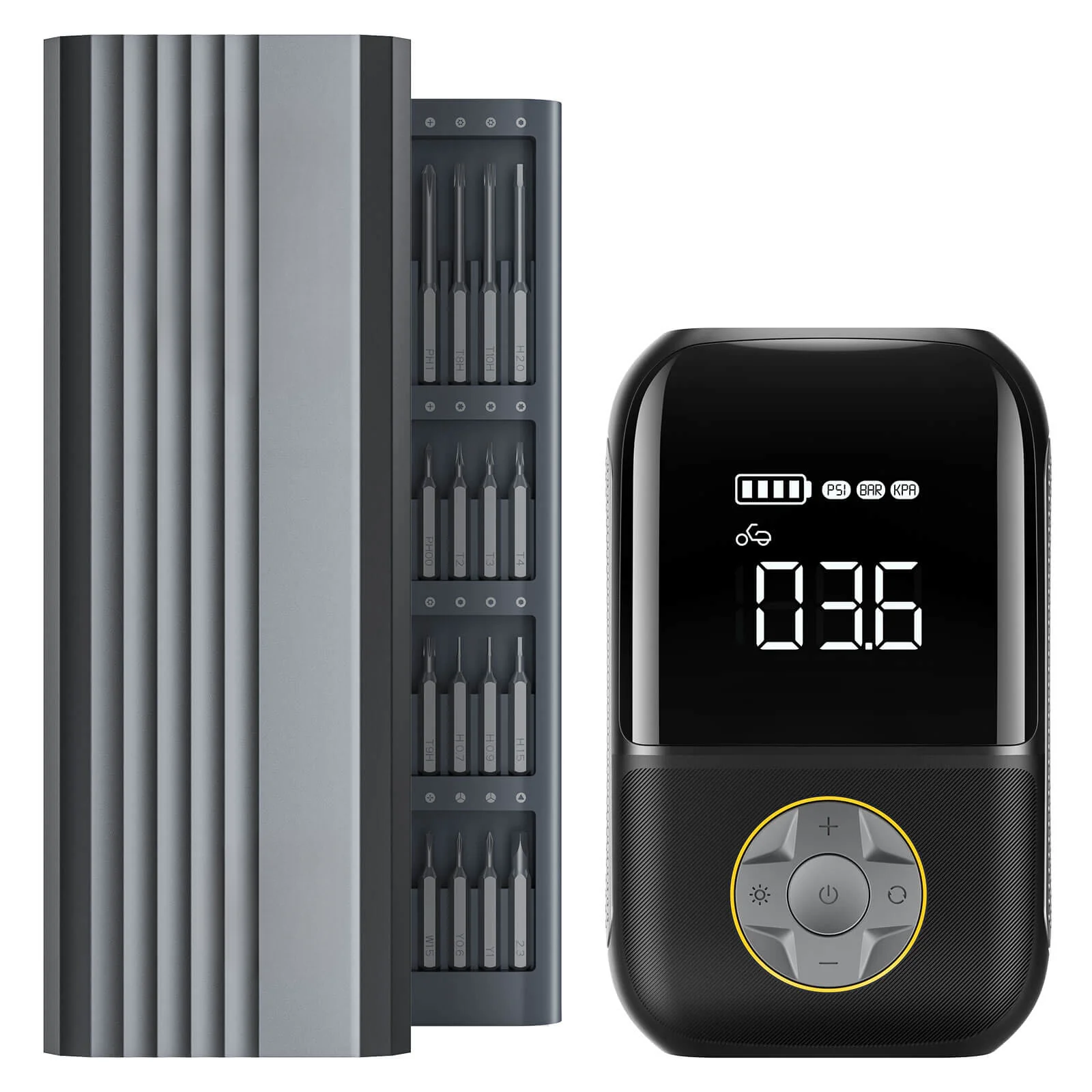 X8 Tire Inflator and E1 PRO Precision Electric Screwdriver