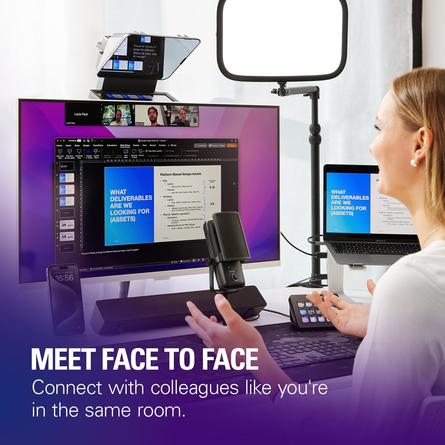 Prompter – Teleprompter with Built-In Screen