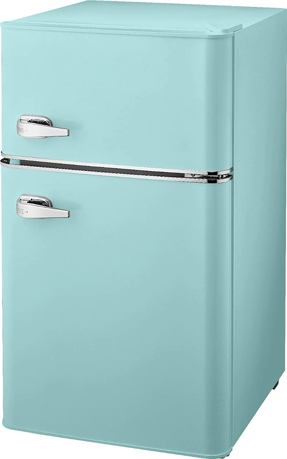 2025 3.1 Cu. ft. Retro Mini Fridge with Top Freezer – Cool Mint