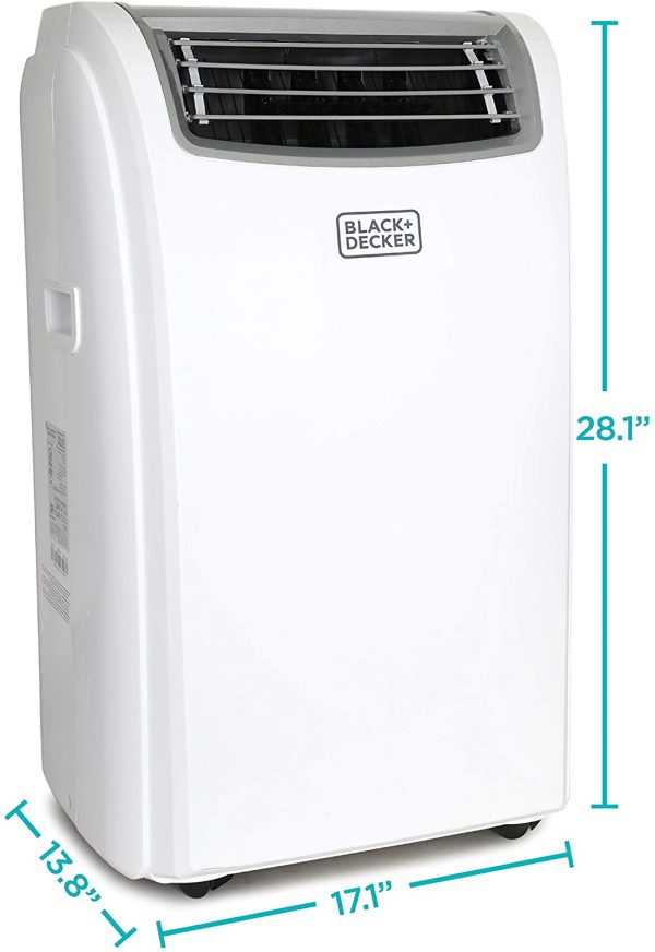 2025 BLACK+DECKER 14,000 BTU Portable Air Conditioner with Heat and Remote Control