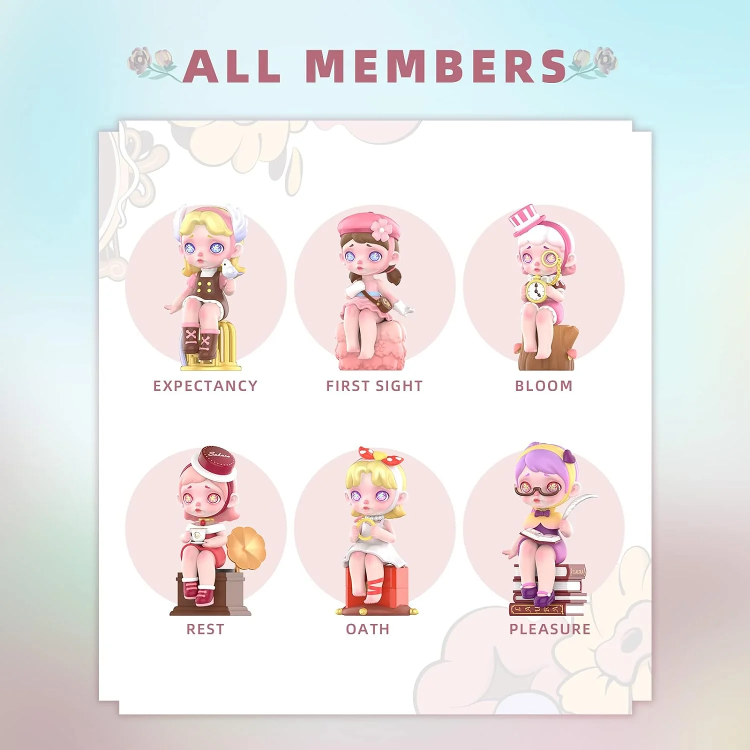 2025 12-Pack Blind Box, Fashion Trendsetters Series Cute Blind Box Action Figures Popular Collectible Toys Birthday Halloween Christmas Gifts