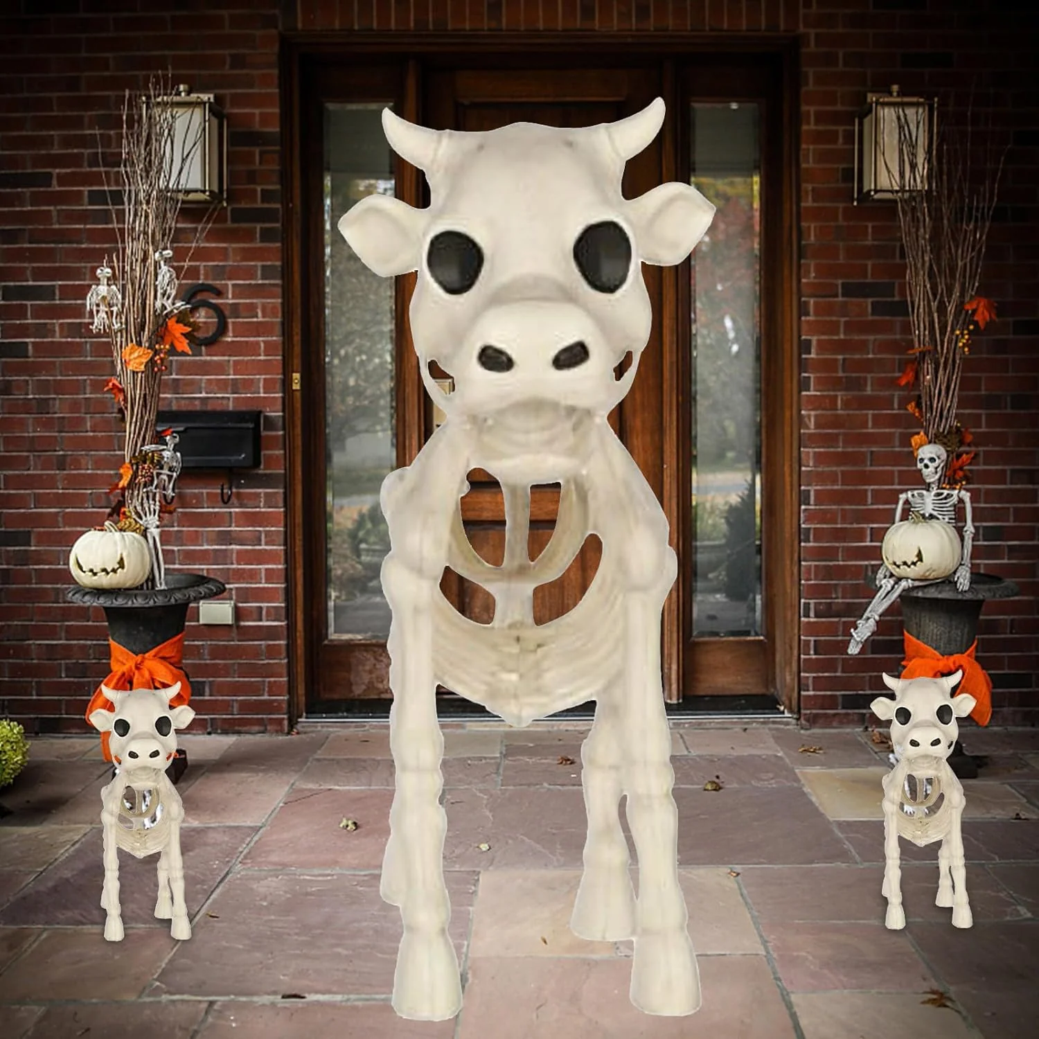 2025 2023 Cow Skeleton, Halloween Decoration