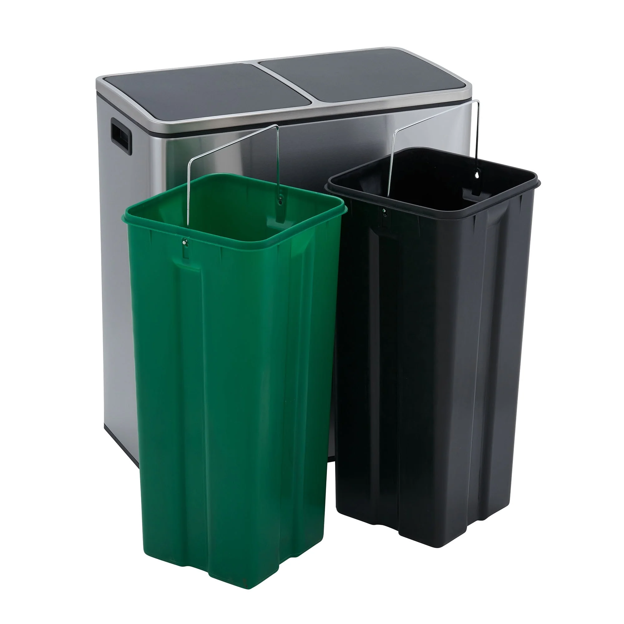 Household Essentials Dual Compartment Trash Can