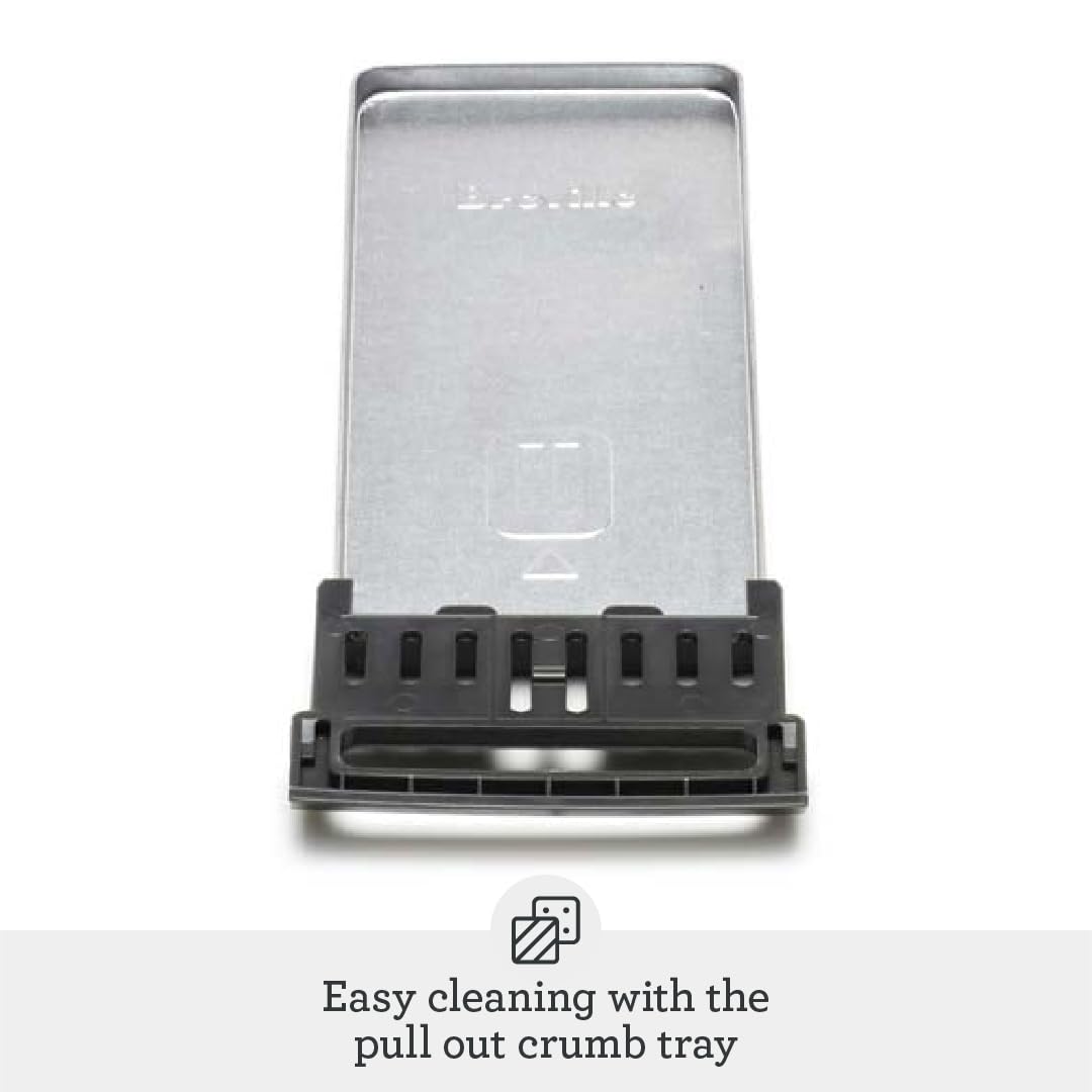 Breville Die-Cast Smart Toaster, 2-Slice, Brushed Stainless Steel