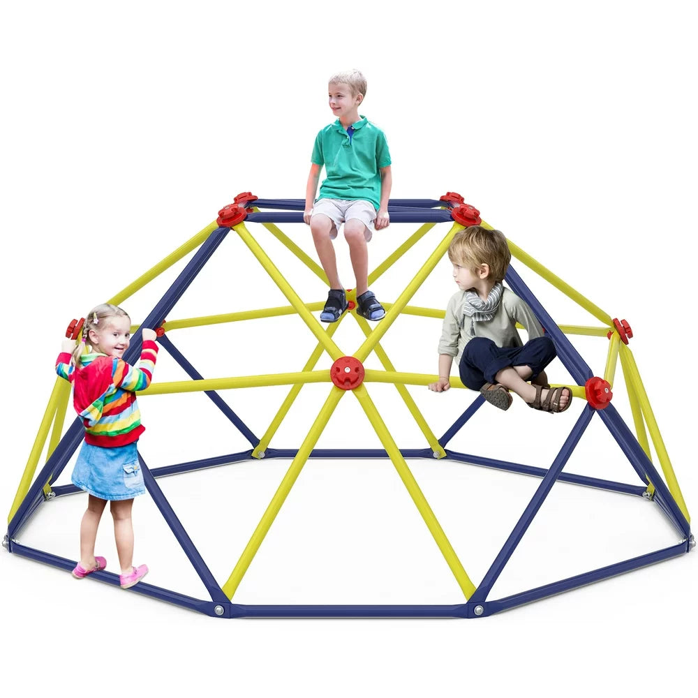 SESSLIFE 6Ft Outdoor Dome Climber, Kids Jungle Gym Dome for 3-5 Years Old, Supports 500Lbs, TE1305
