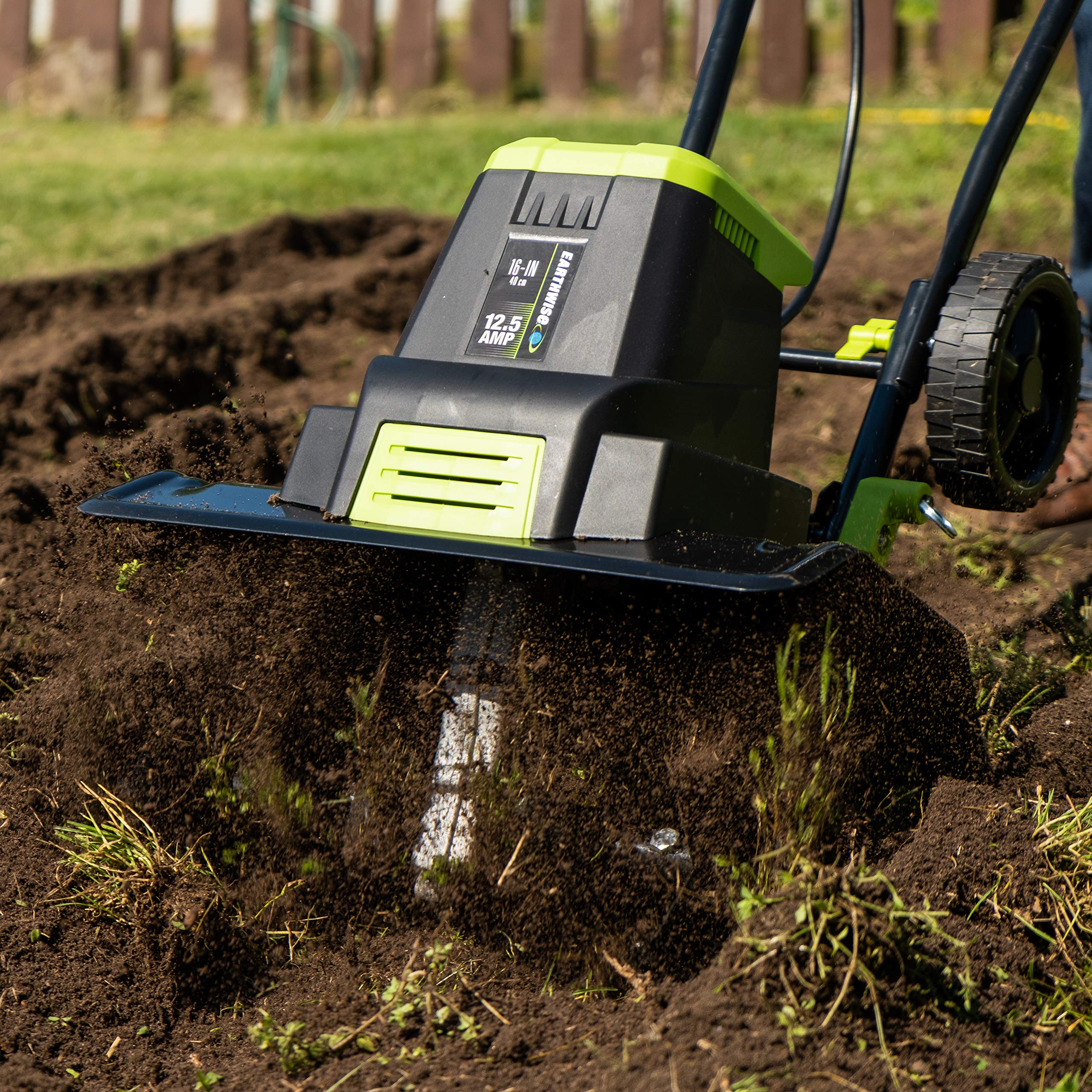 Earthwise 7.5-Inch 2.5-Amp Corded Electric Tiller