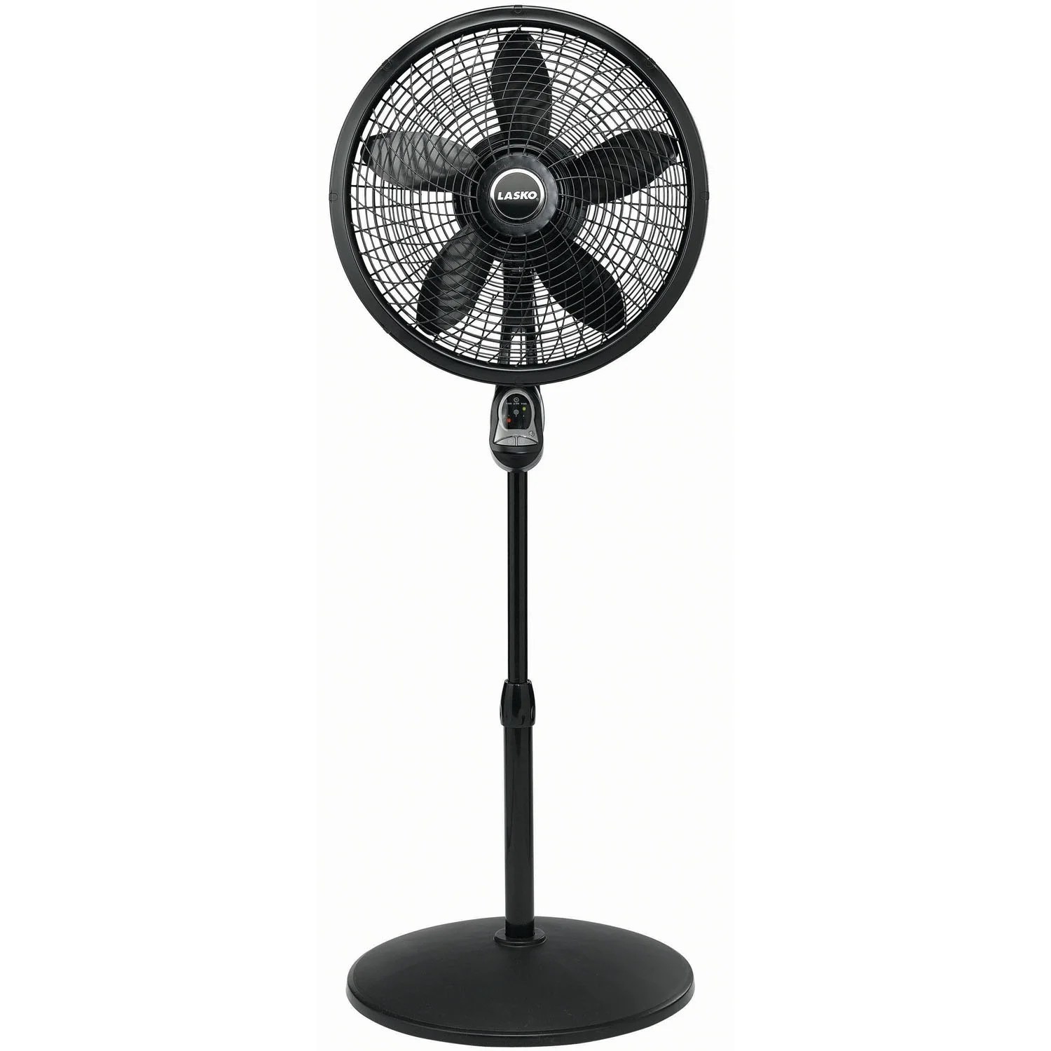 Lasko 18′′ Pedestal Fan w/ Remote PLUS Lasko 12′′ Desk Fan