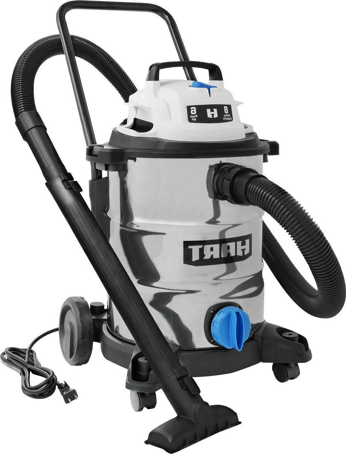 8 Gallon 6.0 Peak Wet/Dry Vacuum