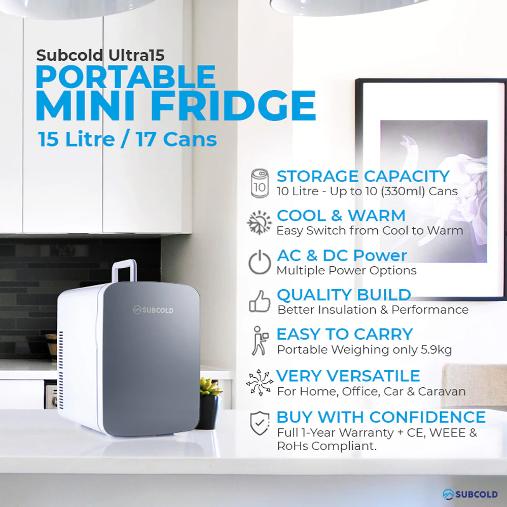 2025 Subcold Ultra 15L Mini Fridge