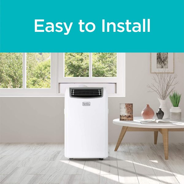 2025 BLACK+DECKER 14,000 BTU Portable Air Conditioner with Heat and Remote Control