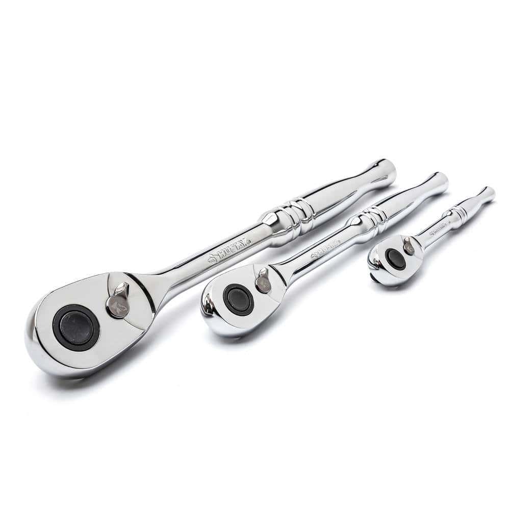 1/4 in., 3/8 in. and 1/2 in. 72-Tooth Ratchet Mechanics Set with Chest (244-Piece)