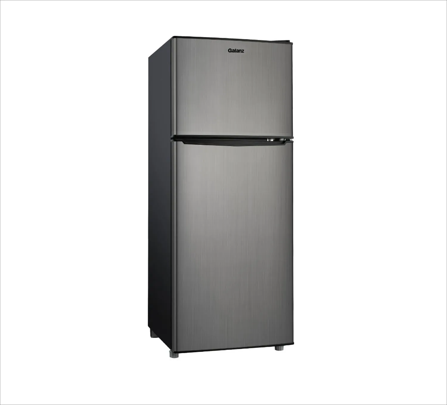 2025 4.6. Cu ft Two Door Mini Refrigerator with Freezer, Stainless Steel