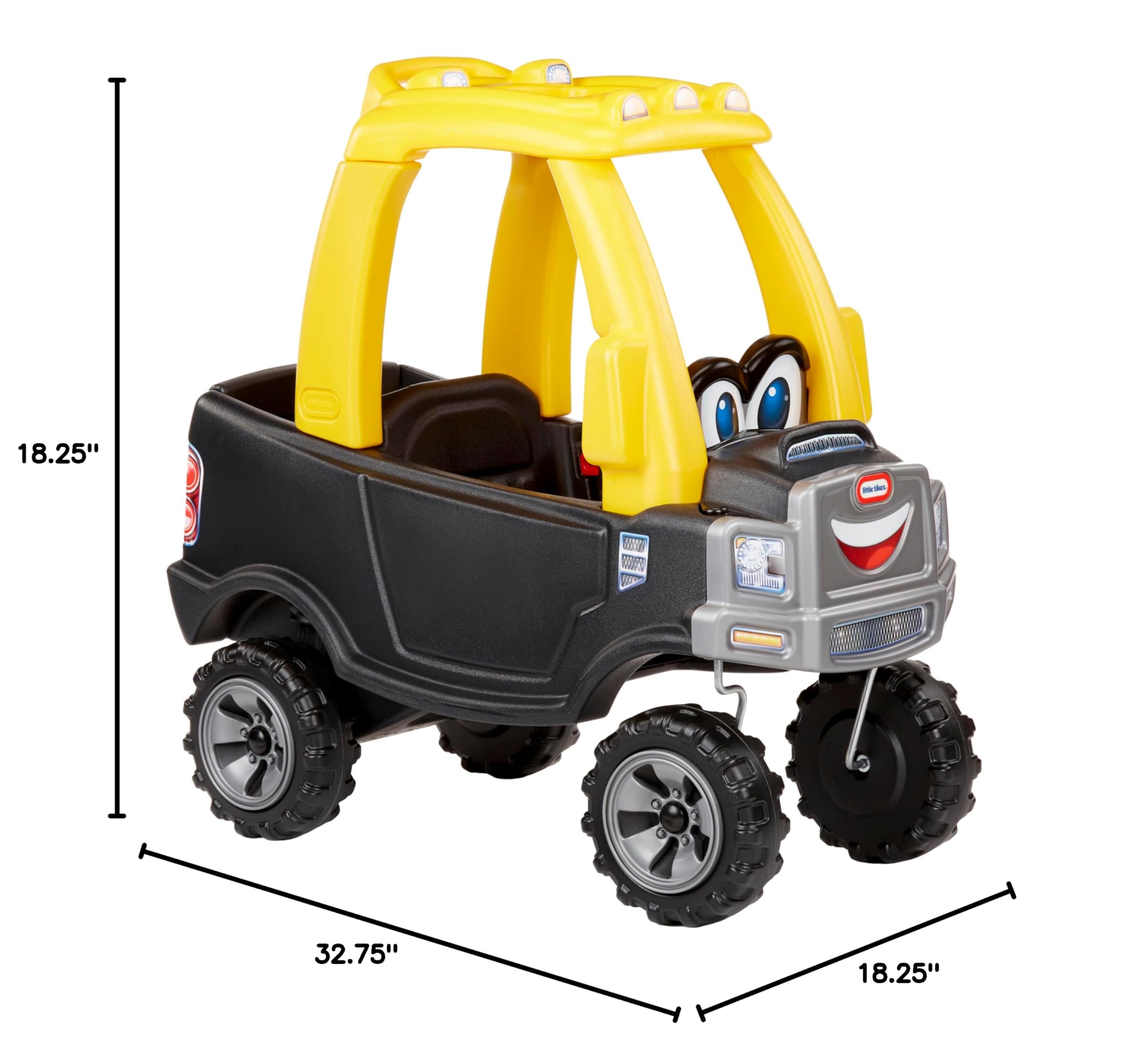 Little Tikes Cozy Truck Ride-On - Black