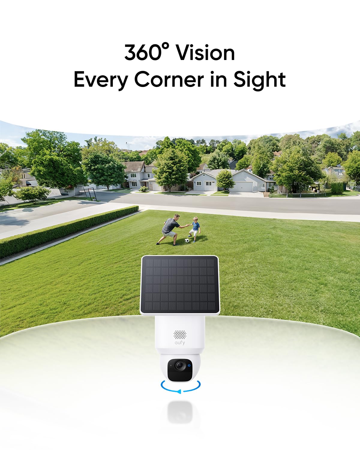 eufy 2K Security SoloCam E30, Security Cameras Wireless Outdoor