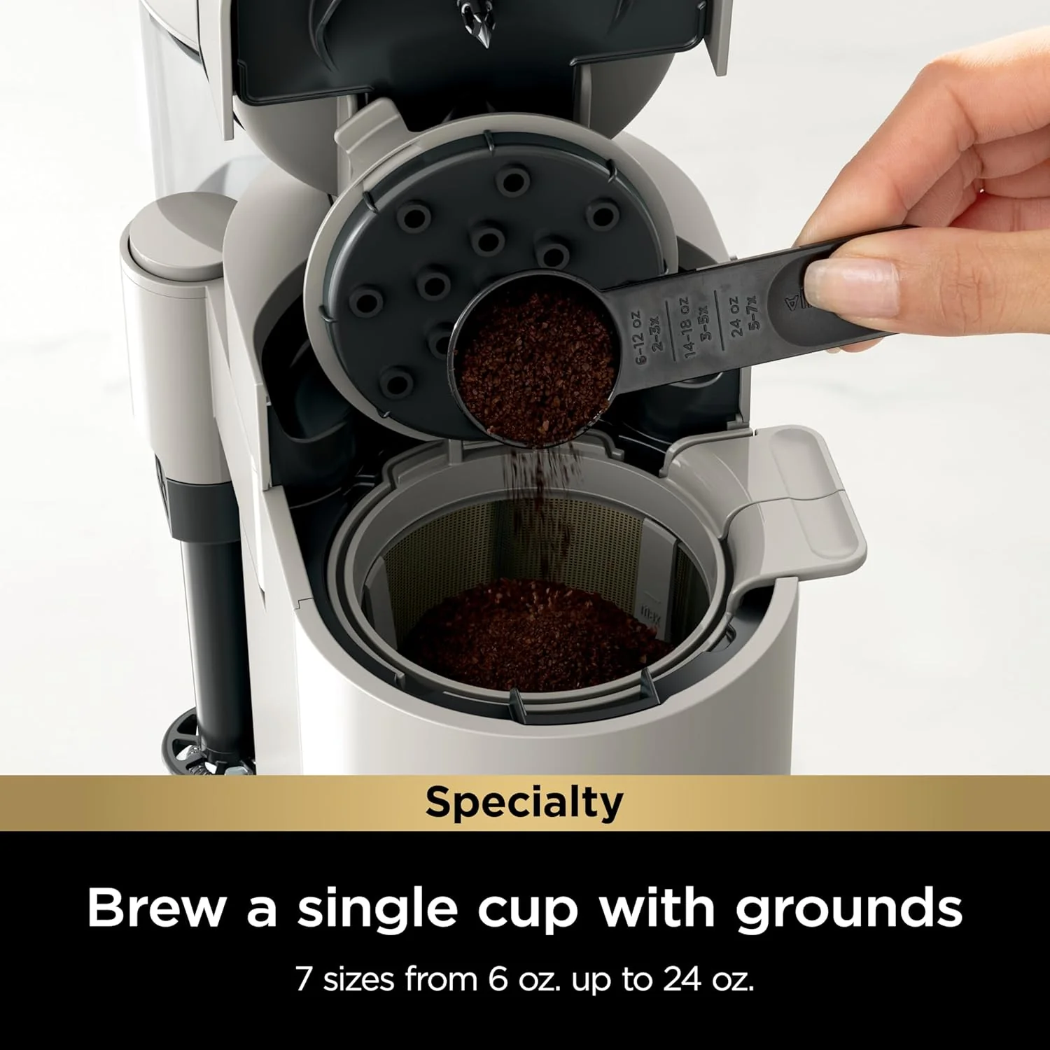 Coffee Maker Single Serve 56oz Removable Reservoir