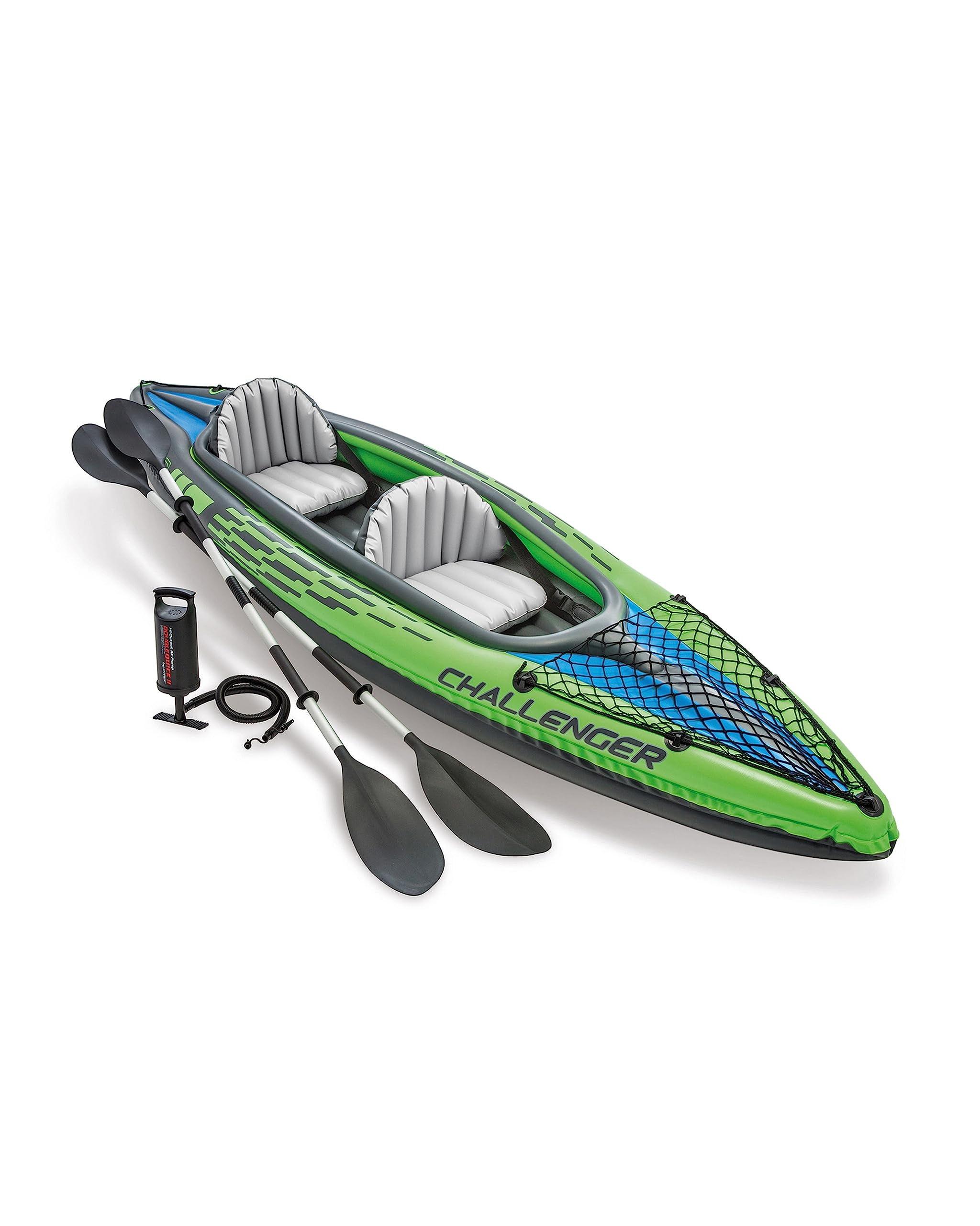 Intex Challenger K1 Inflatable Kayak Set – 1-Person – 220lb Weight Capacity