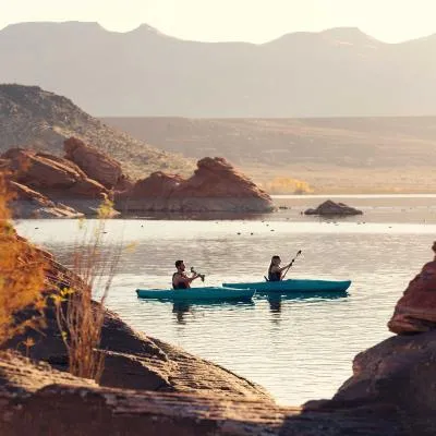 Lifetime Guster 100 Sit-In Kayak (2-Pack) 457