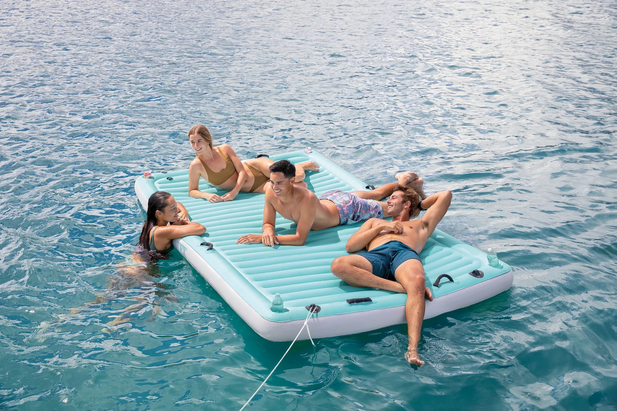 Intex Floating Water Lounge 10ft 2in x 6ft x 7in