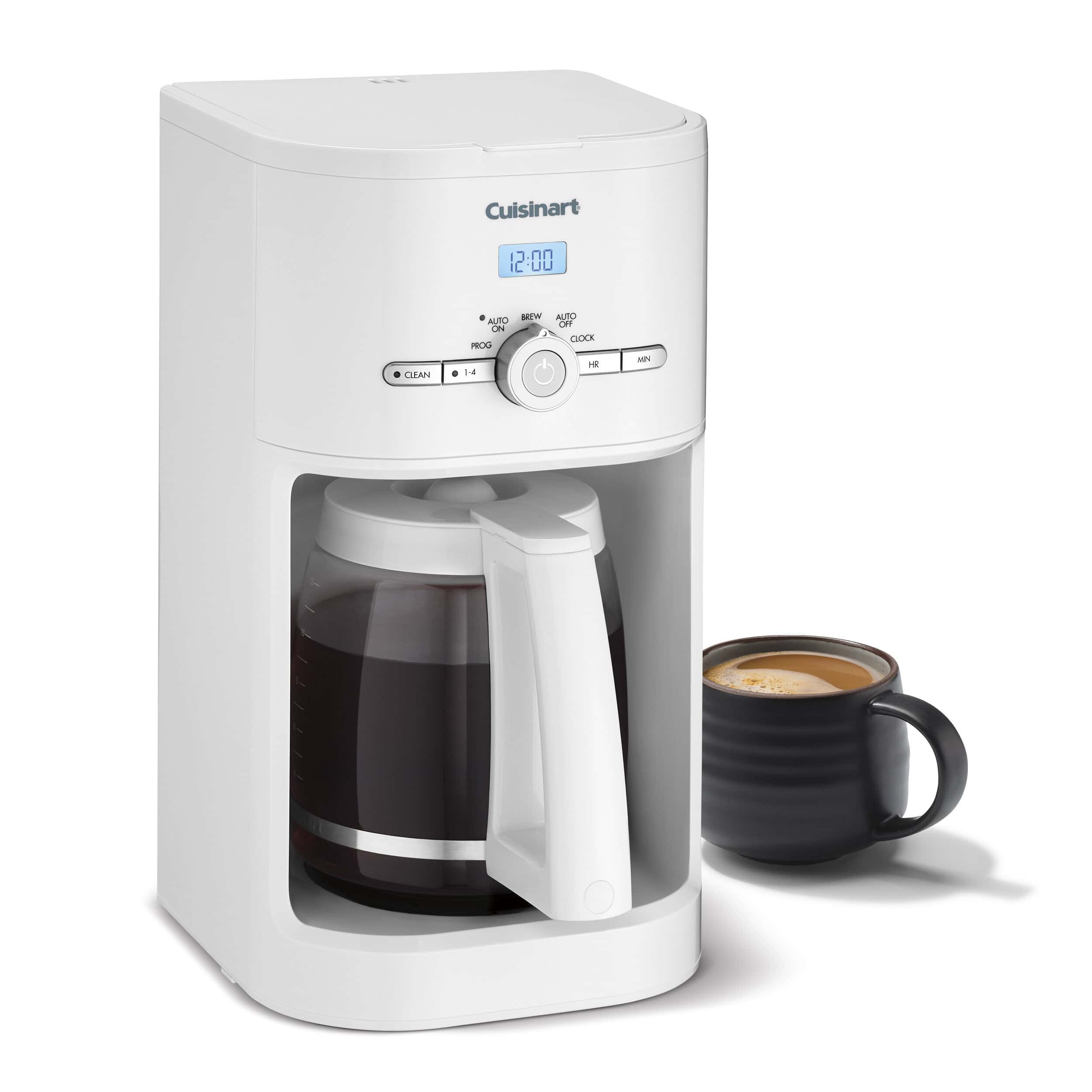 12-Cup Classic Programmable Coffeemaker White