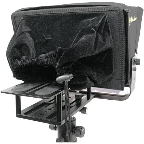 Glide Gear TMP100 Adjustable Teleprompter Beam Splitter 70/30 Glass w/ Carry Case