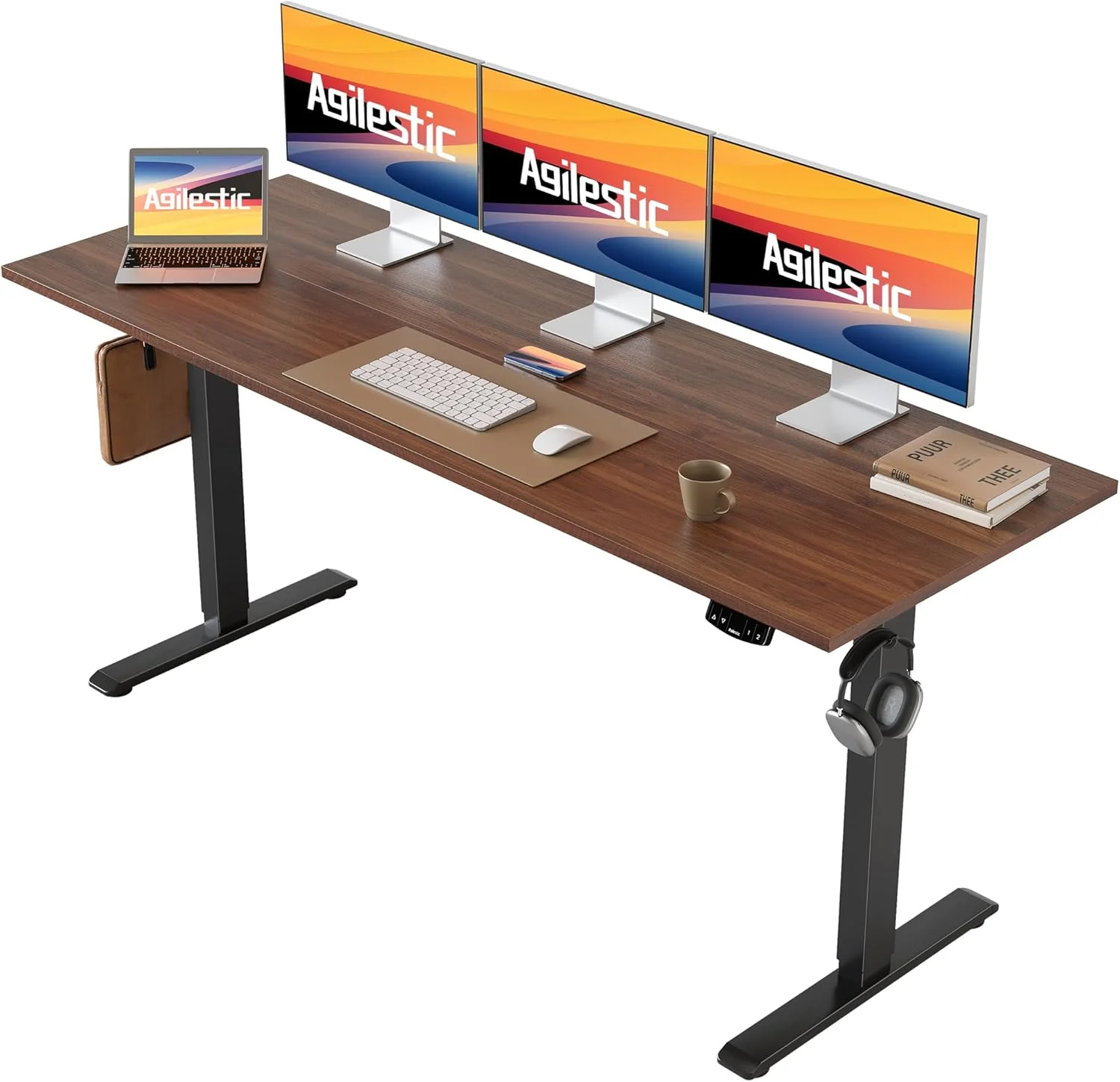 Electric Standing Desk 48 x 24 Inches Height Adjustable Desk