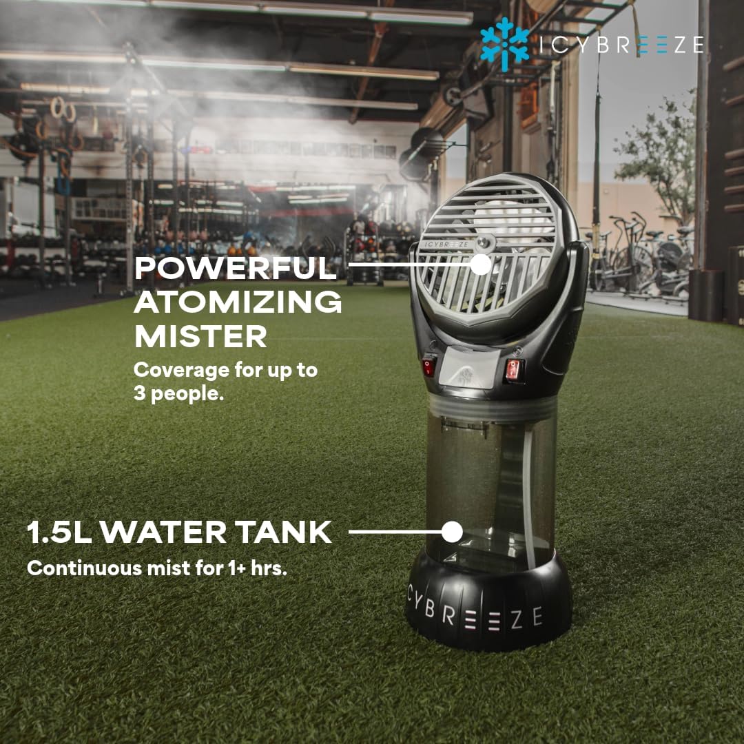 Buddy Portable High-Velocity Misting Fan With 10,000 mAH Battery