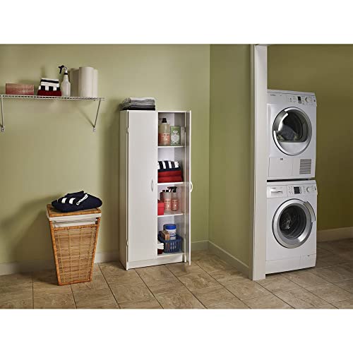 ClosetMaid Pantry Cabinet Cupboard with 2 Doors, Adjustable Shelves, for Kitchen, Laundry or Utility Room