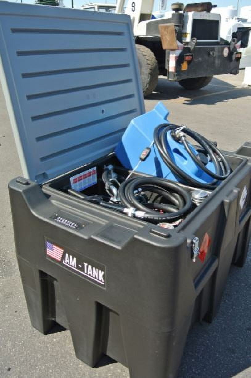AM-TANK 105gl DIESEL + 13gl DEF COMBO Portable Tank with 12V Pumps
