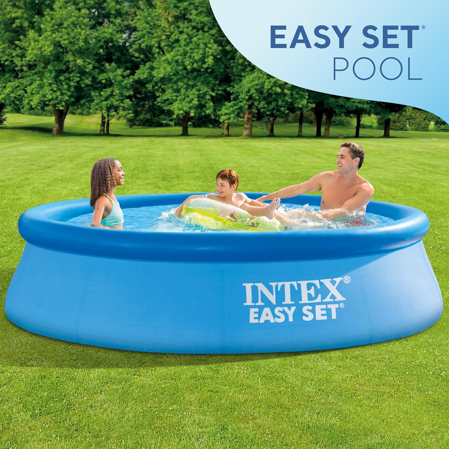 28167Eh Easy Set Inflatable Pool 15ft x 48in