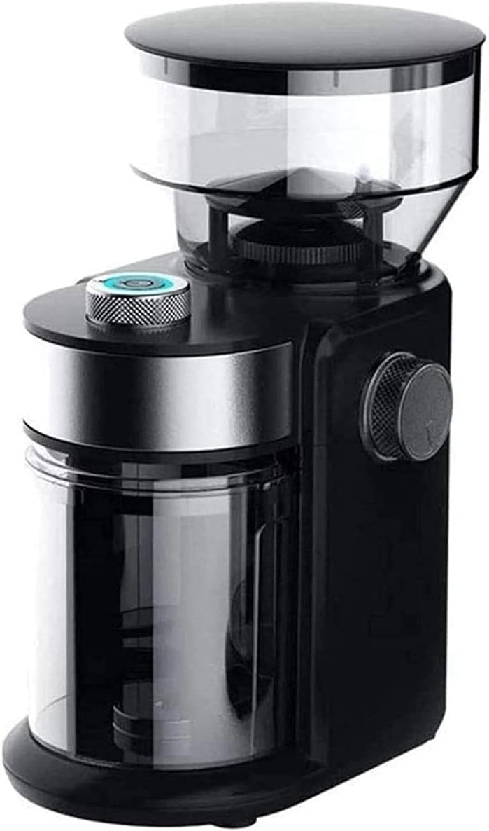 Electric Burr Coffee Grinder with 18 Grind Settings, Adjustable Burr Coffee Bean Grinder for Espresso, Drip Coffee, French Press and Percolation Coffee