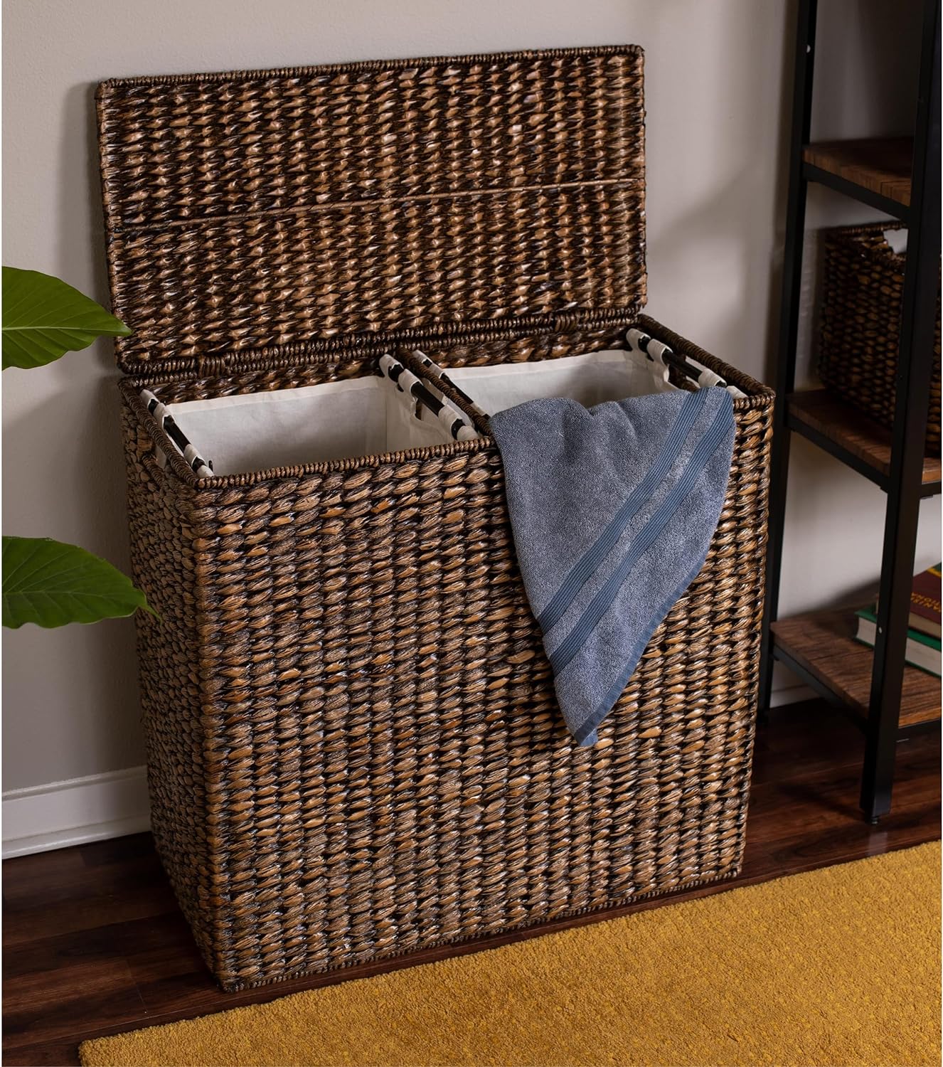 2025 Extra large split gift basket with lining