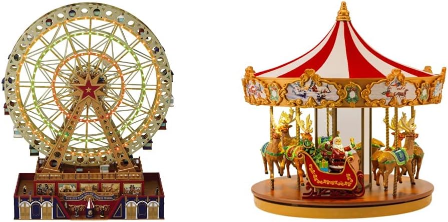 2025 World's Fair Ferris Wheel Musical Animation Indoor Christmas Decor, 15