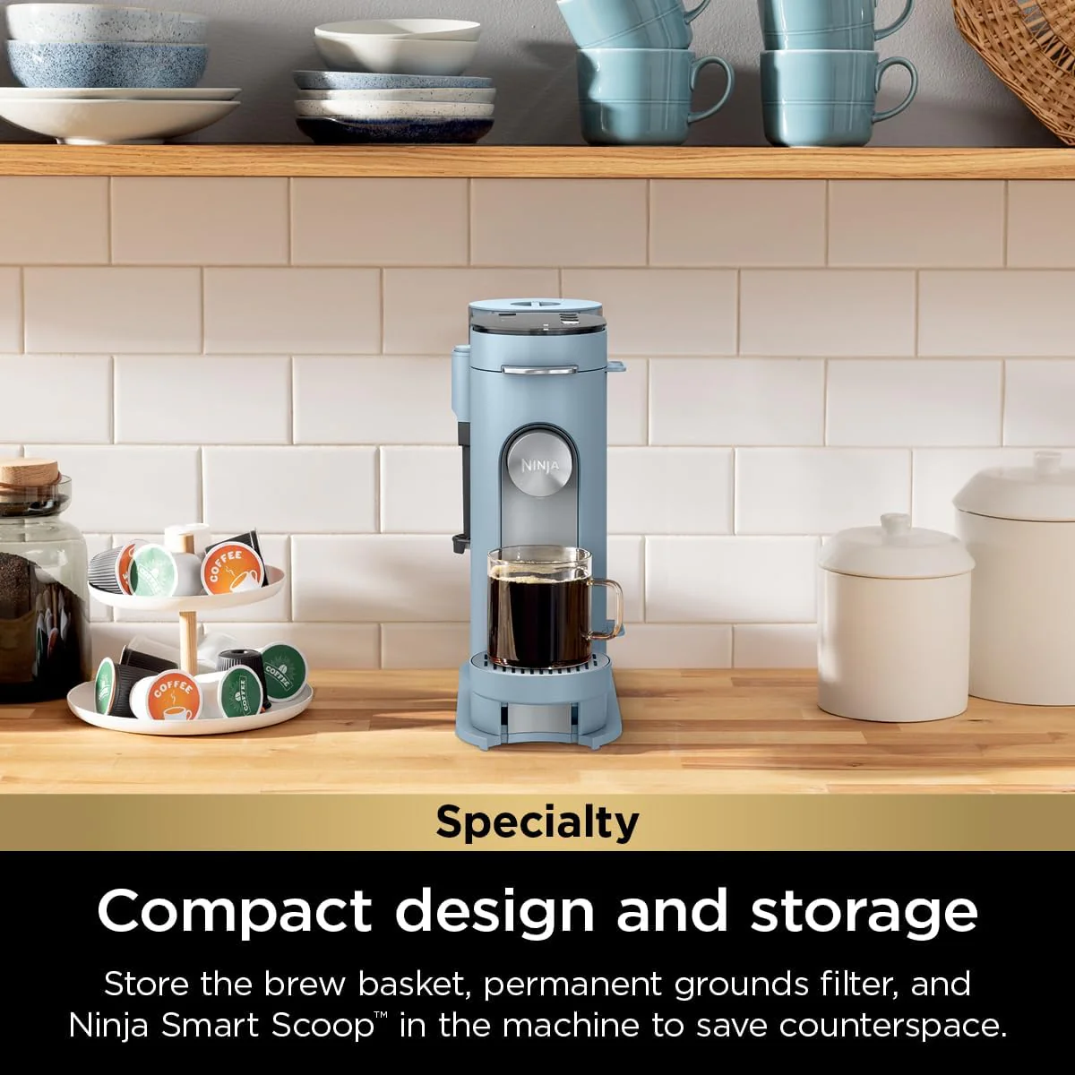 Coffee Maker Single Serve 56oz Removable Reservoir