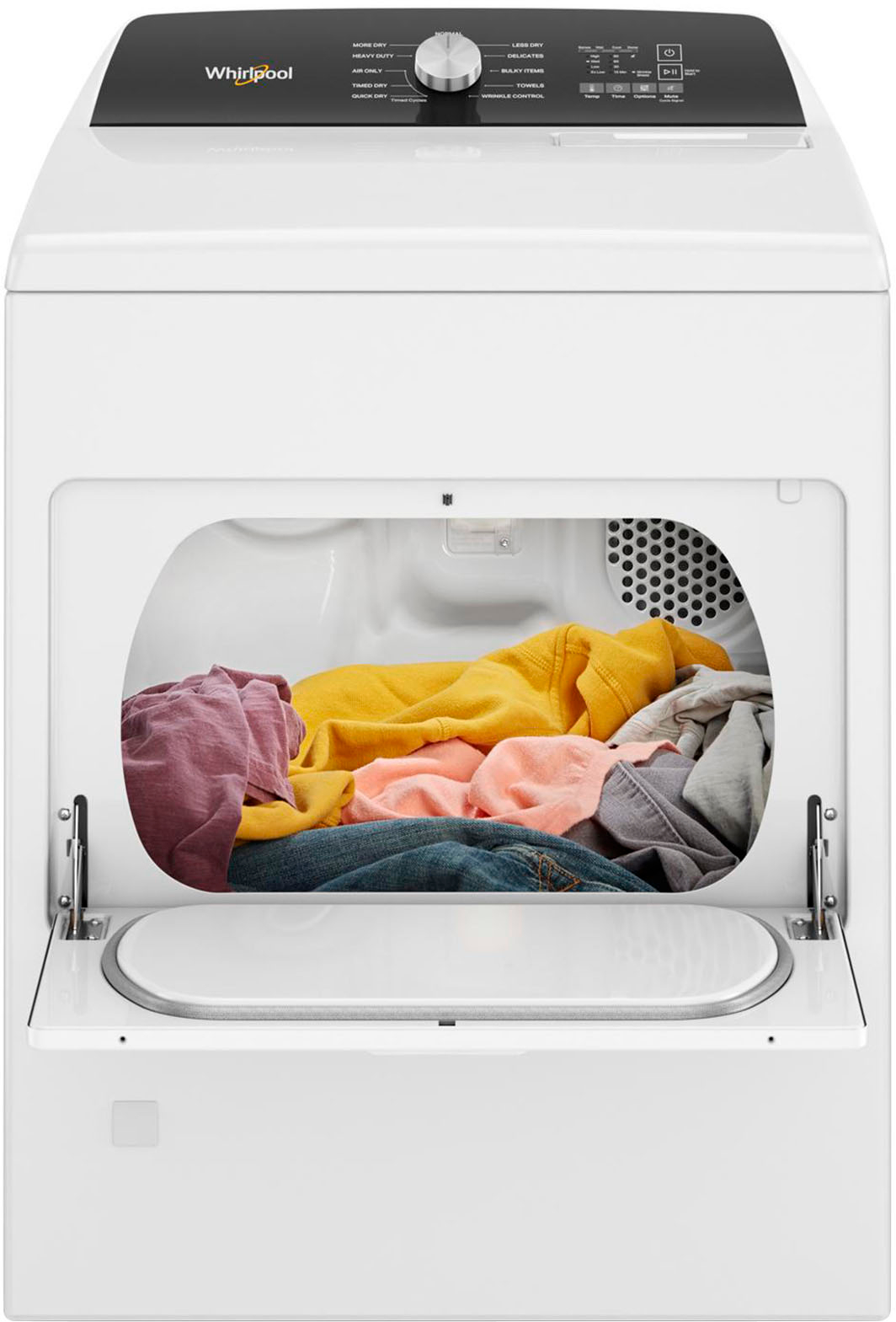 2025 Whirlpool – 7.0 Cu. Ft. Gas Dryer with Moisture Sensing – White